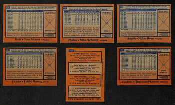 1978 Topps Baseball Complete Set (726) Murray Rc,