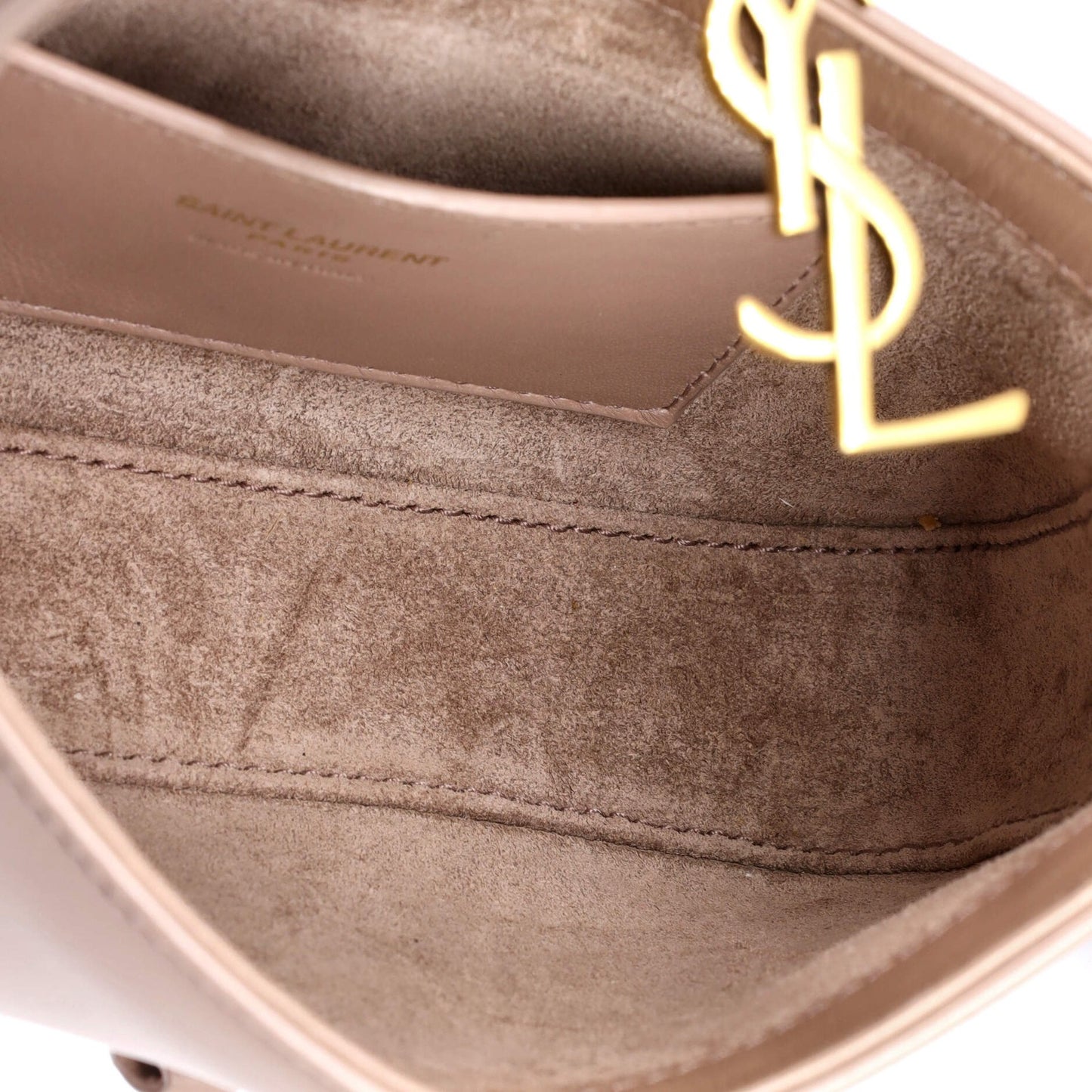 Saint Laurent Le 5 A 7 Hobo Leather Mini