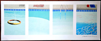 David Hockney Lithograph