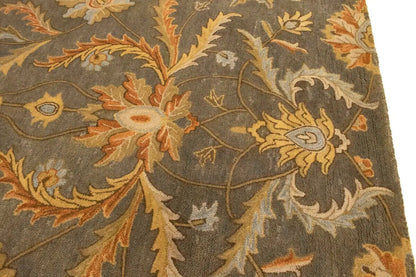 8X11 Ft Hand-Tufted Modern Oriental Rug Large
