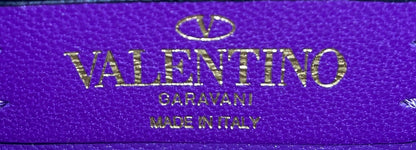 Valentino Garavani Roman Stud Flap Bag Embellished Suede Medium