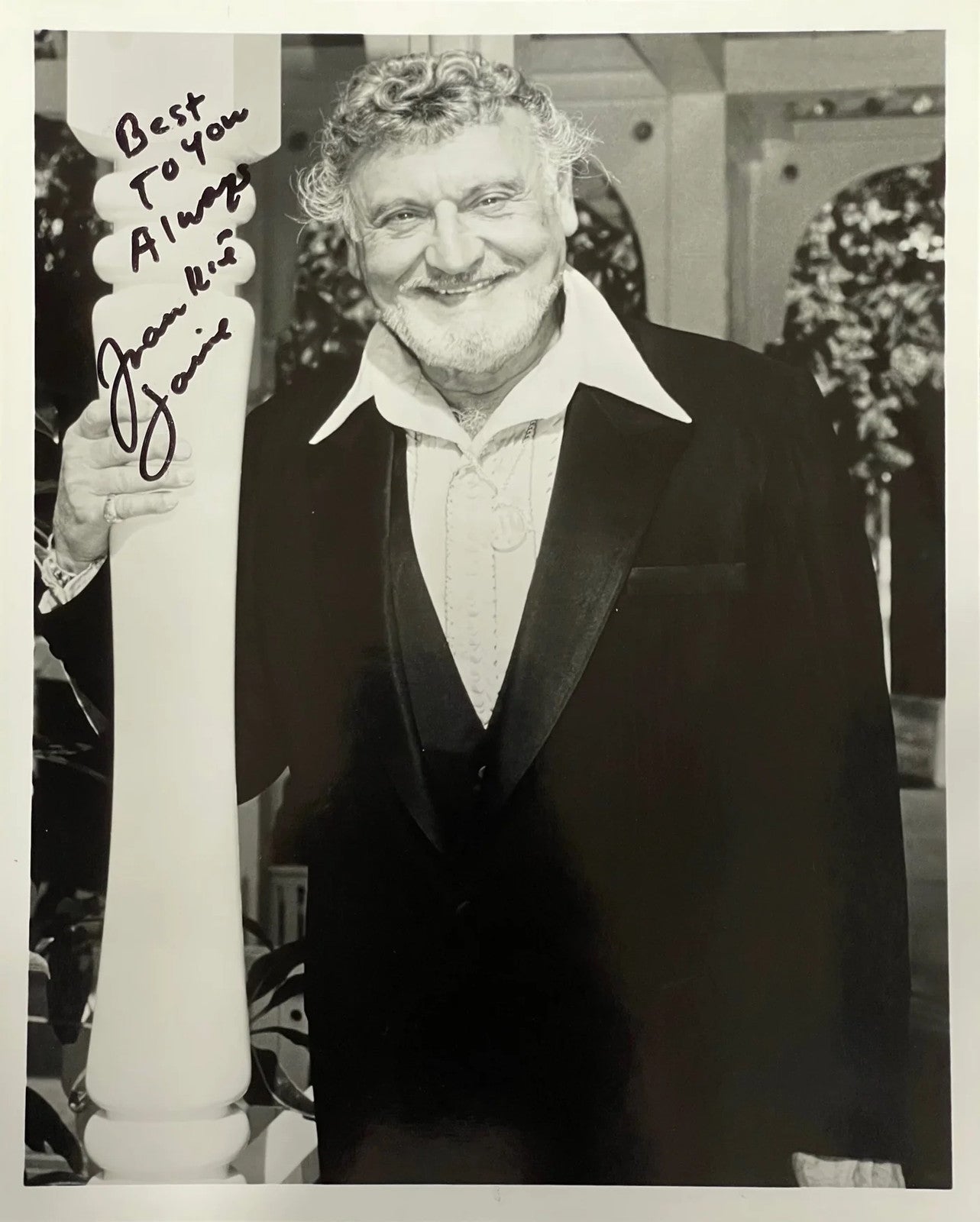 Frankie Laine Autographed 8X10 Celebrity Photo