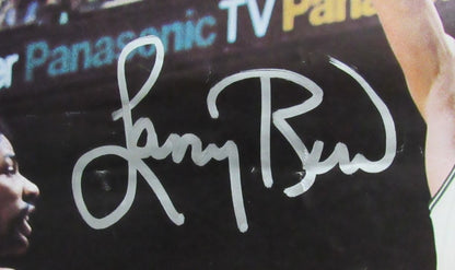 Larry Bird Hof Signed/Autographed 23X35 Poster Boston Celtics Psa/Dna 193254