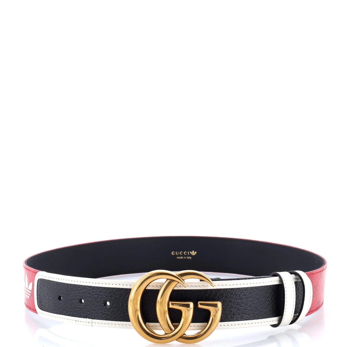 Gucci X Adidas Gg Marmont Belt Gg Coated Canvas And Leather