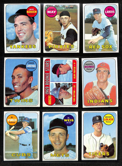 1969 Topps Baseball Card Complete Set (1-664)