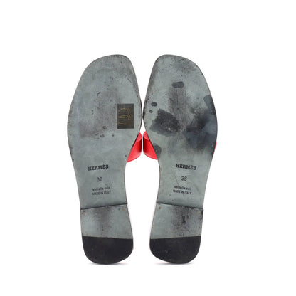 Hermes Women'S Oran Sandals Leather