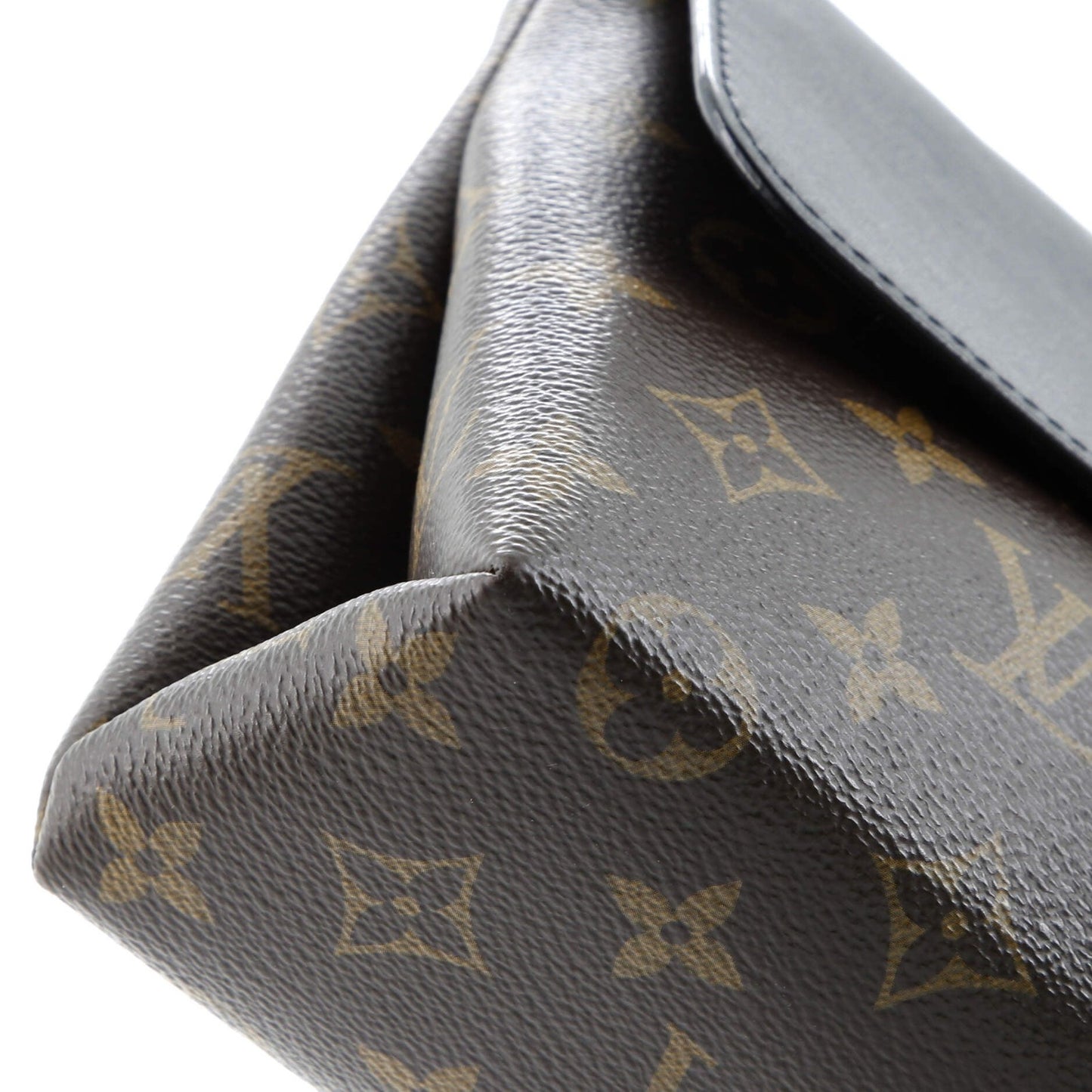 Louis Vuitton Locky Handbag Monogram Canvas With Leather Bb