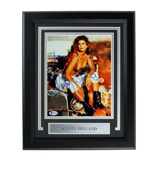 Kathy Ireland Signed/Autographed 8X10 Framed