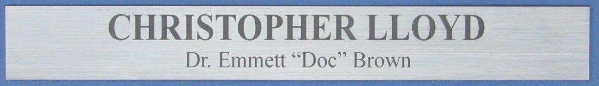 Christopher Lloyd Signed 16x20 Back to the Future Photo Framed JSA 161732