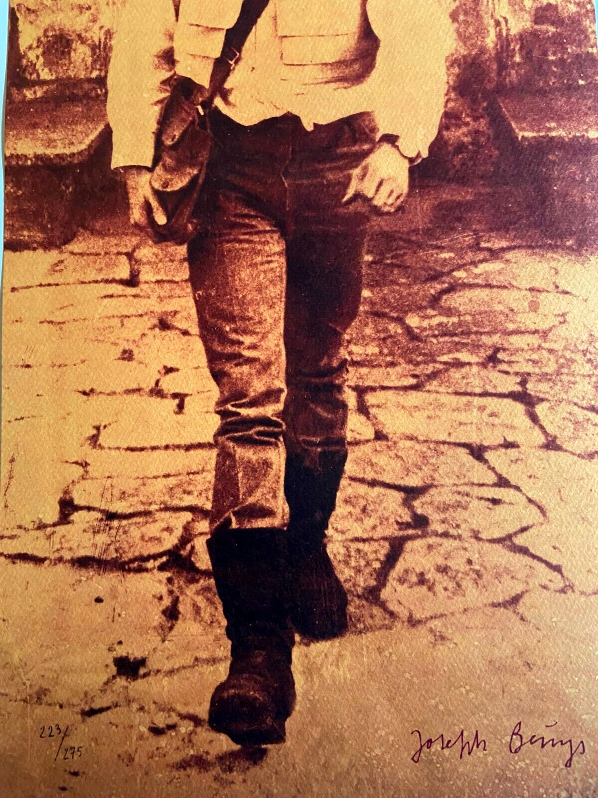 Joseph Beuys, The Revolution Is Us, Coa Signed In Pen/Pencil Numbered