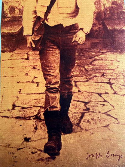 Joseph Beuys, The Revolution Is Us, Coa Signed In Pen/Pencil Numbered