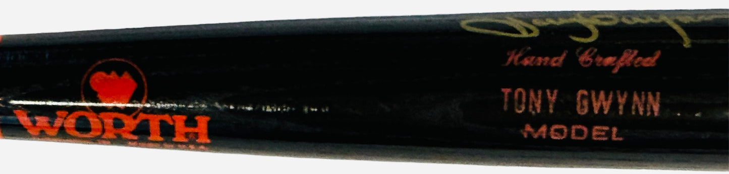 Tony Gwynn Autographed Worth Game Model Bat (Jsa)