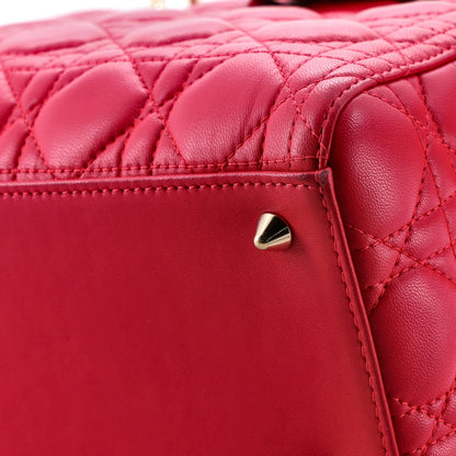 Christian Dior Lady Dior Bag Cannage Quilt Lambskin Medium