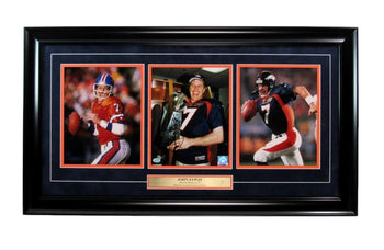 John Elway Signed/Auto 8X10 Photo Collage Denver