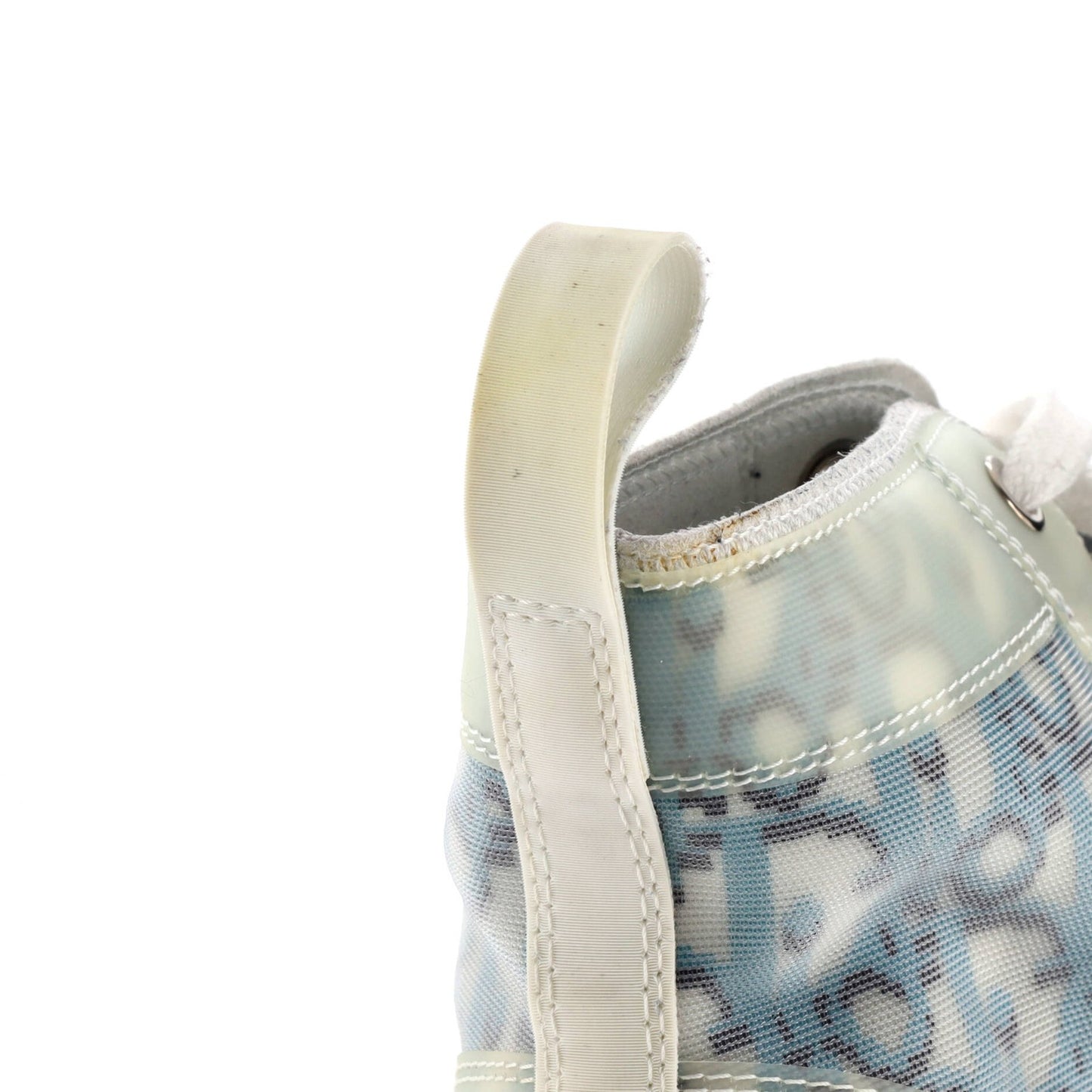 Christian Dior Men'S B23 High-Top Sneakers Oblique Coated Canvas And Pvc