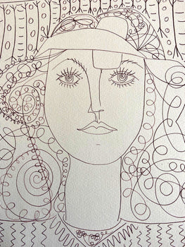 Pablo Picasso Lithograph Handmade Coa Signed In