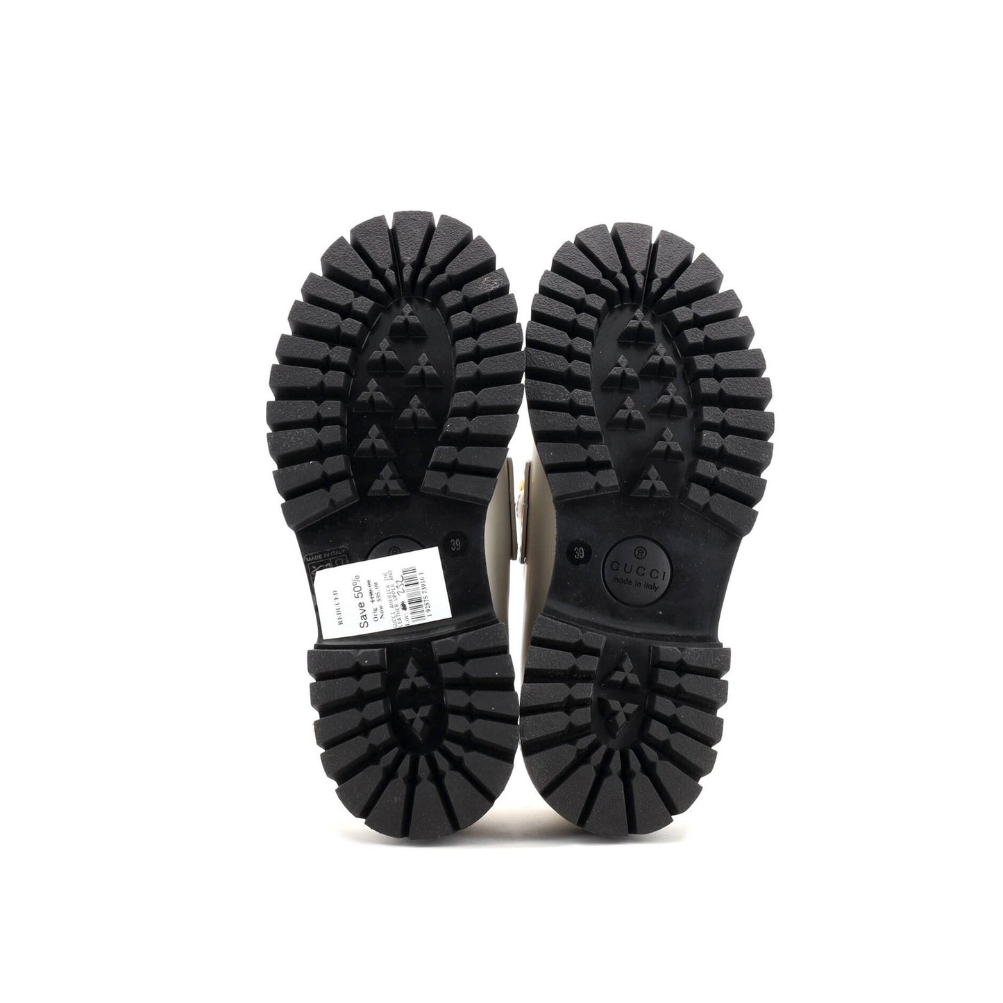 Gucci Men'S Interlocking G Jeanne Loafers Leather