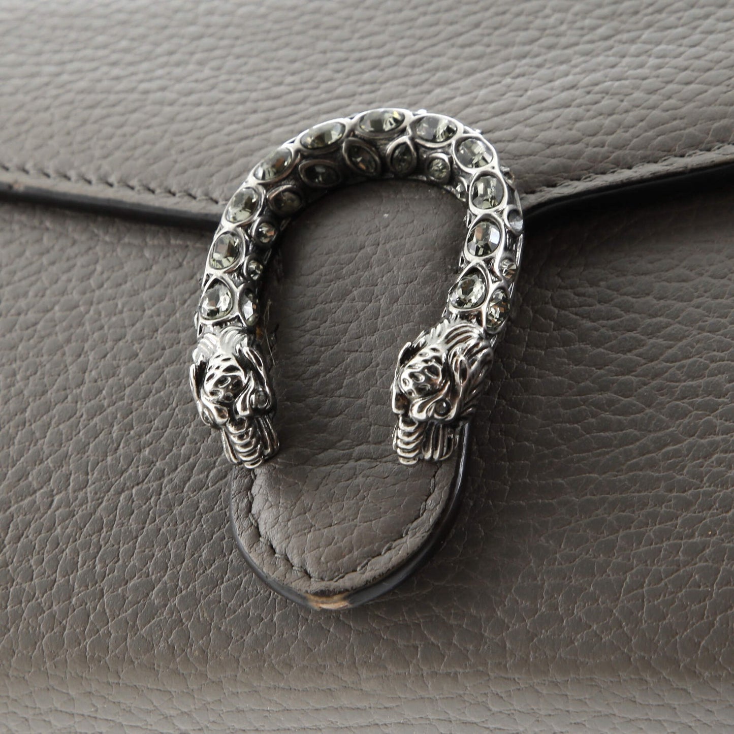 Gucci Dionysus Chain Wallet Leather With Embellished Detail Small