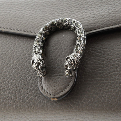 Gucci Dionysus Chain Wallet Leather With Embellished Detail Small