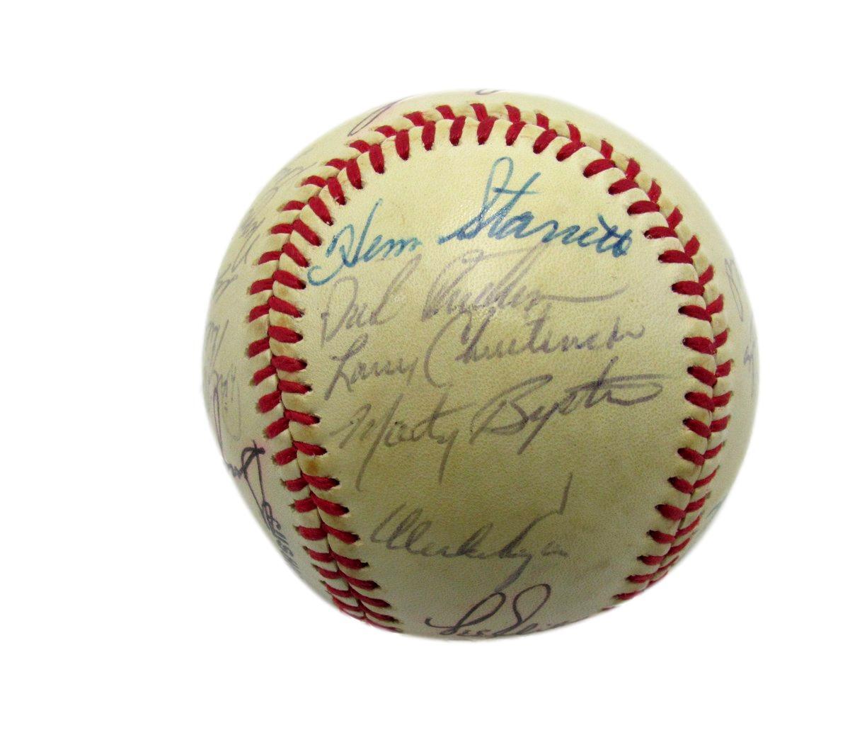 1980 Philadelphia Phillies Multi-Signed By 25 Onl