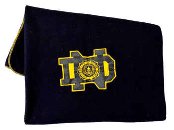 Vintage Notre Dame University Football Stadium Blanket C.1920-40S. 158036