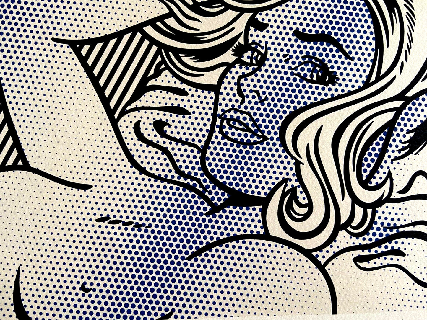 Roy Lichtenstein Lithograph Signed and Numbered with Robert Indiana