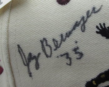 Jay Berwanger Signed/Inscribed Baseball Hat 1935