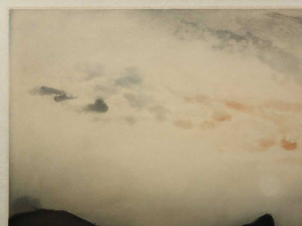 Kaiko Moti San Antonio Signed Color Etching Ltd 75 Atelier 17 Paris Landscape