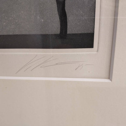 Volker Kuhn Etching "Hommage To Botticelli" Signed 59/300 Framed German Art