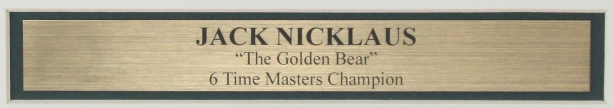 Jack Nicklaus Pga Signed/Autographed 8X10 Photo Framed Jsa 192663