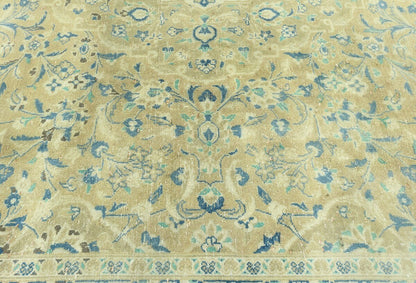 10X13 Ft Antique Stone-Washed Oriental Rug Floral