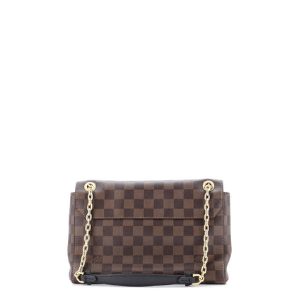 Louis Vuitton Vavin Handbag Damier With Leather Pm