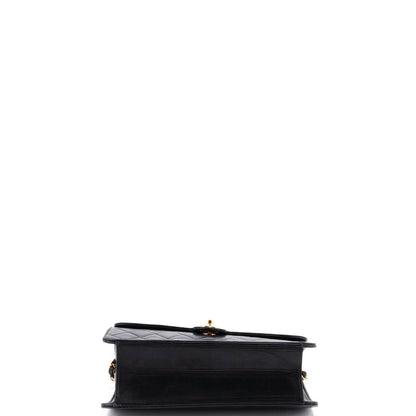 Chanel Vintage Square Classic Single Flap Bag Quilted Lambskin Jumbo