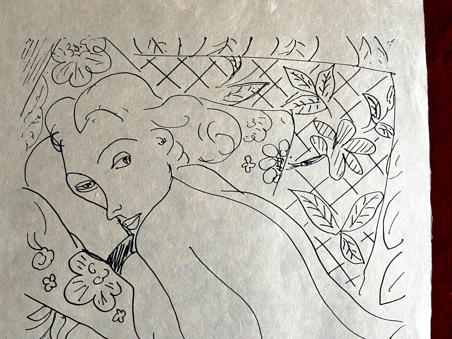 Henri Matisse Lithograph Hand Made Coa Signed Numbered Collection