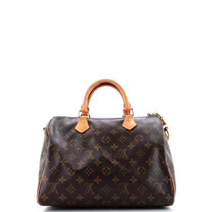 Louis Vuitton Speedy Bandouliere Bag Monogram Canvas 30