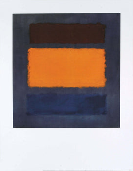 Mark Rothko Brown And Orange On Slate 