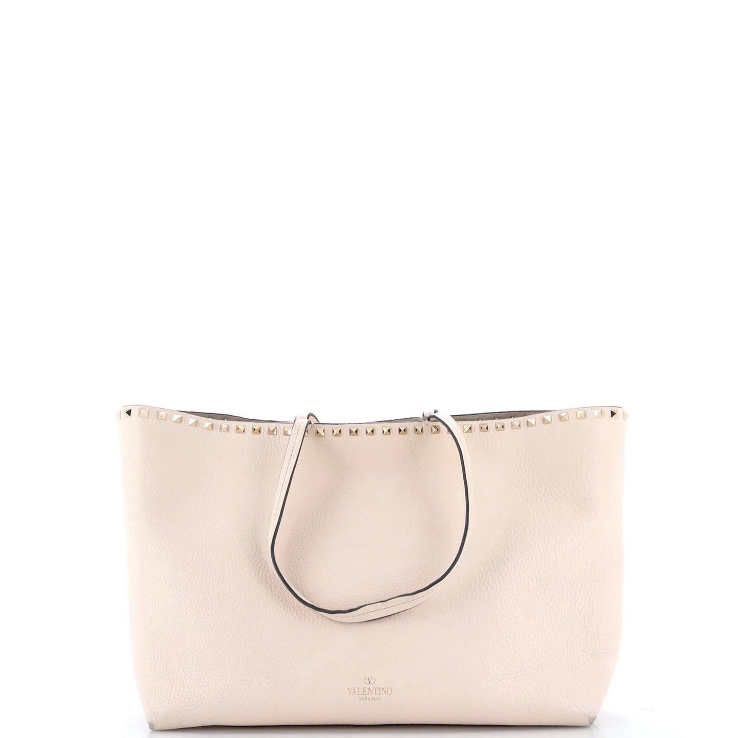 Valentino Garavani Rockstud Shopper Tote Leather Large