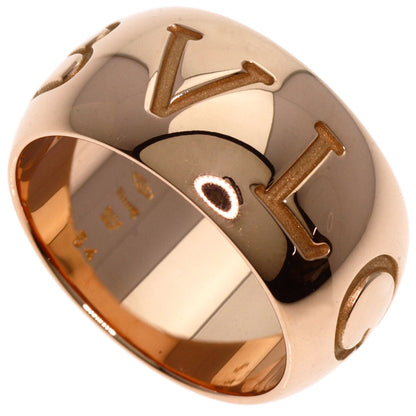 BVLGARI   Ring Mono logo ring # 54 K18 Pink Gold