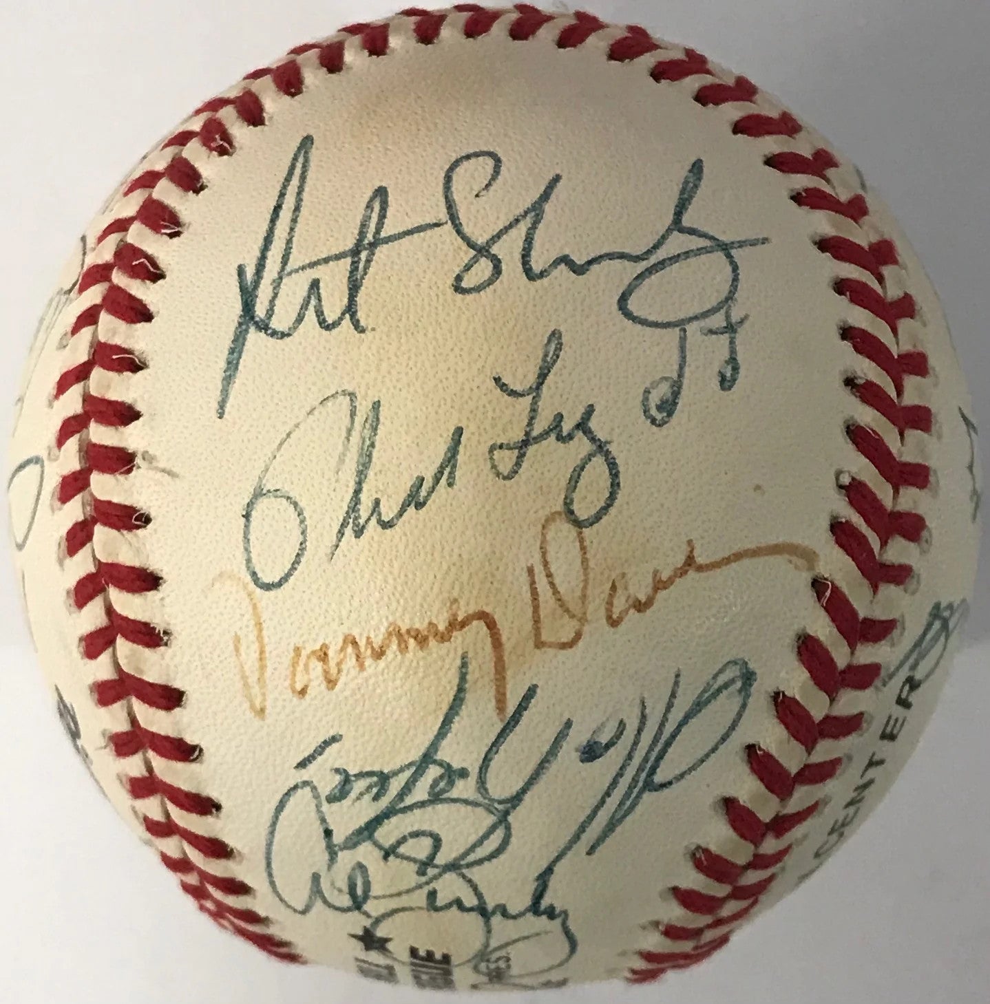 Old Timers Autographed Official Baseball