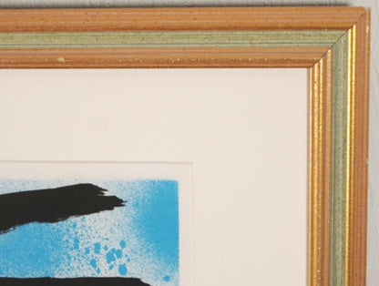 Franois Bret - 'Hands On The Wheel' Limited Edition Lithograph, Signed, Framed