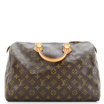 Louis Vuitton Speedy Handbag Monogram Canvas 35