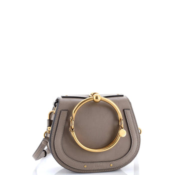 Chloe Nile Crossbody Bag Leather Small