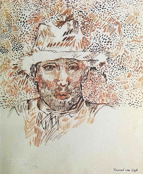 Vincent Van Gogh Lithograph 1978