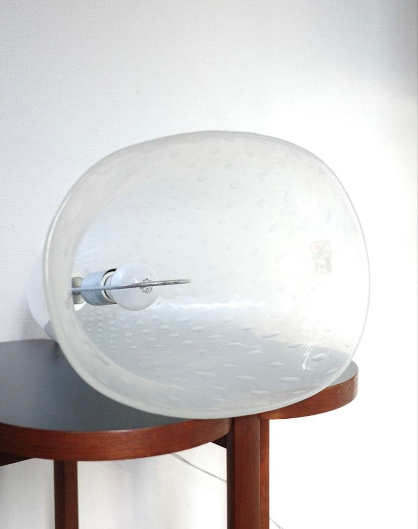 Barovier & Toso Murano Glass Pendant Lamp  1960S-70S Italian Mid-Century Light