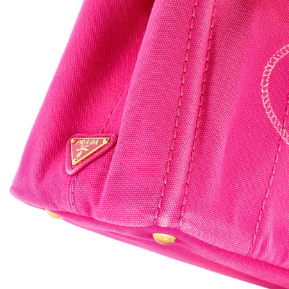 Prada Canapa Tote Canvas Mini