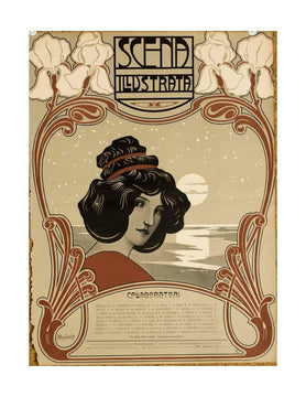 Scena Illustrata Arts Literature Music Theatre Moonlit Reverie 1932