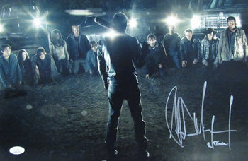Jeffrey Dean Morgan Autographed/Inscr 11X17 Photo 