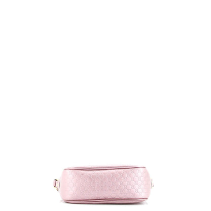 Gucci Sunshine Disco Crossbody Bag Microguccissima Leather Small