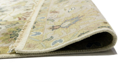 Handmade Osh Chobi Floral Style Peshawar Rug