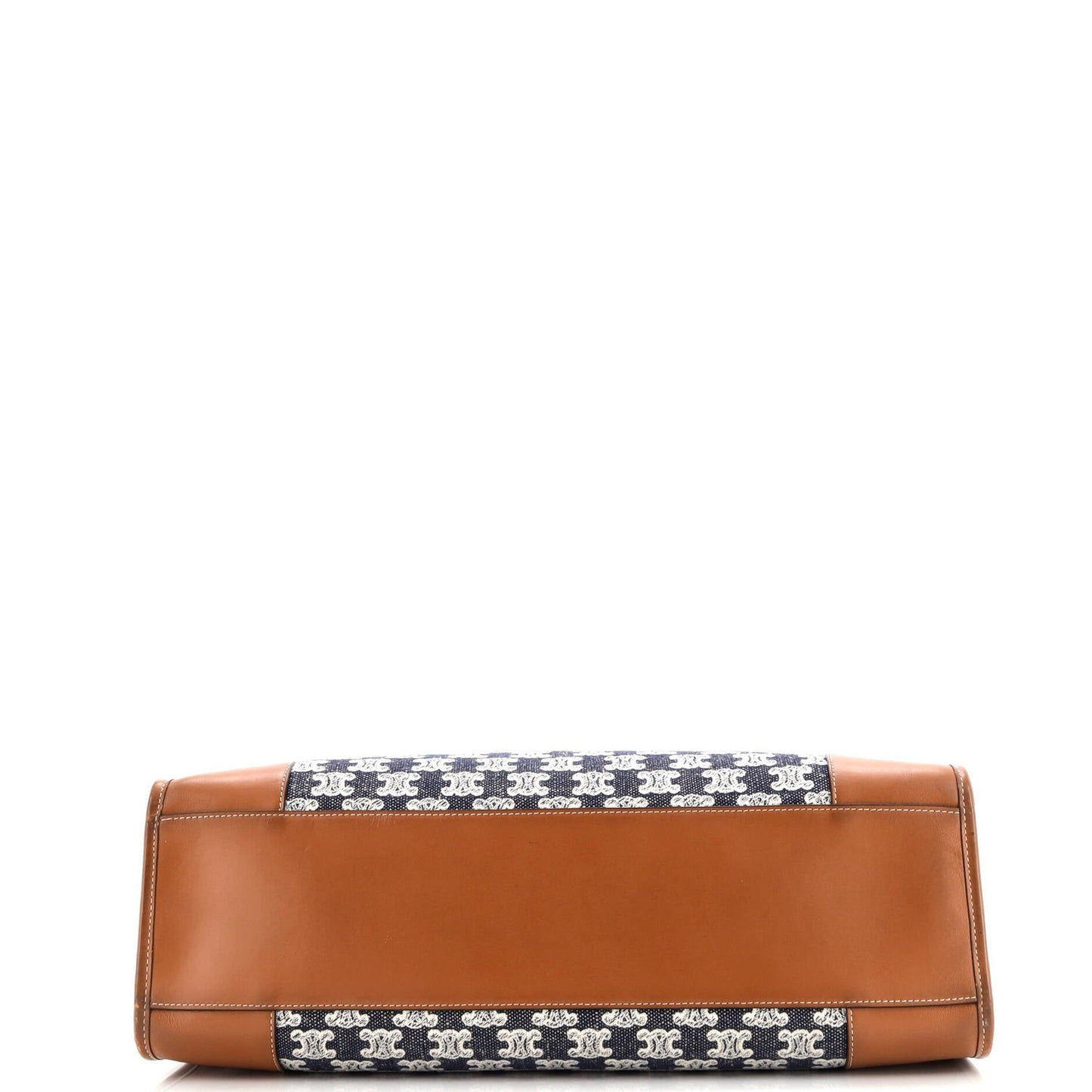 Celine Horizontal Cabas Tote Triomphe Canvas